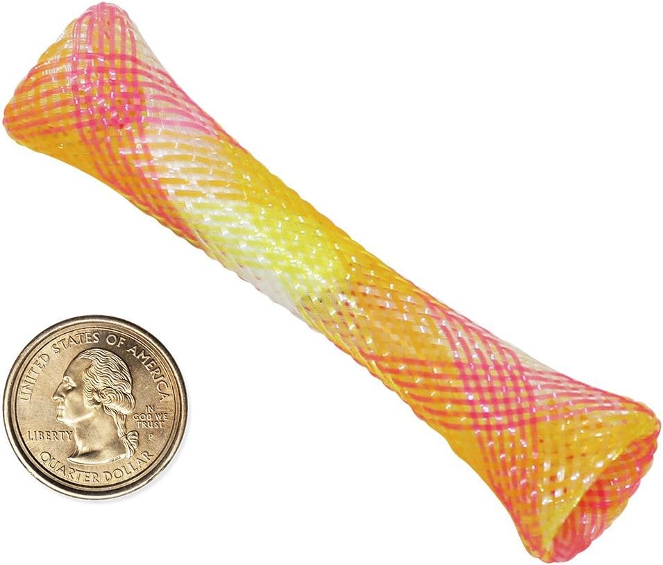 Catnip Mesh Spring Tubes Cat Toy Set – 3 Bouncy Pieces