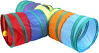 32-Piece Interactive Cat Toy Set With Foldable Tunnel