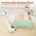 Plush Catnip Kicker Toy Pillows – 3-Pack Crinkle Set