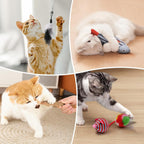 Cat Toy Variety Pack – 20-Piece Interactive Play Set