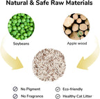 Tofu Cat Litter Clumping – Flushable, Odor Control