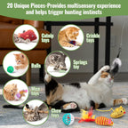 Cat Toy Variety Pack – 20-Piece Interactive Play Set