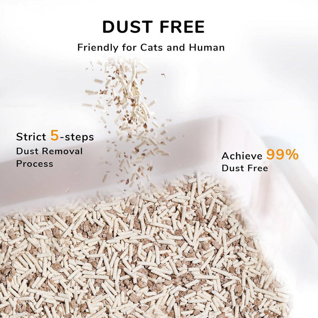 Tofu Cat Litter Clumping – Flushable, Odor Control