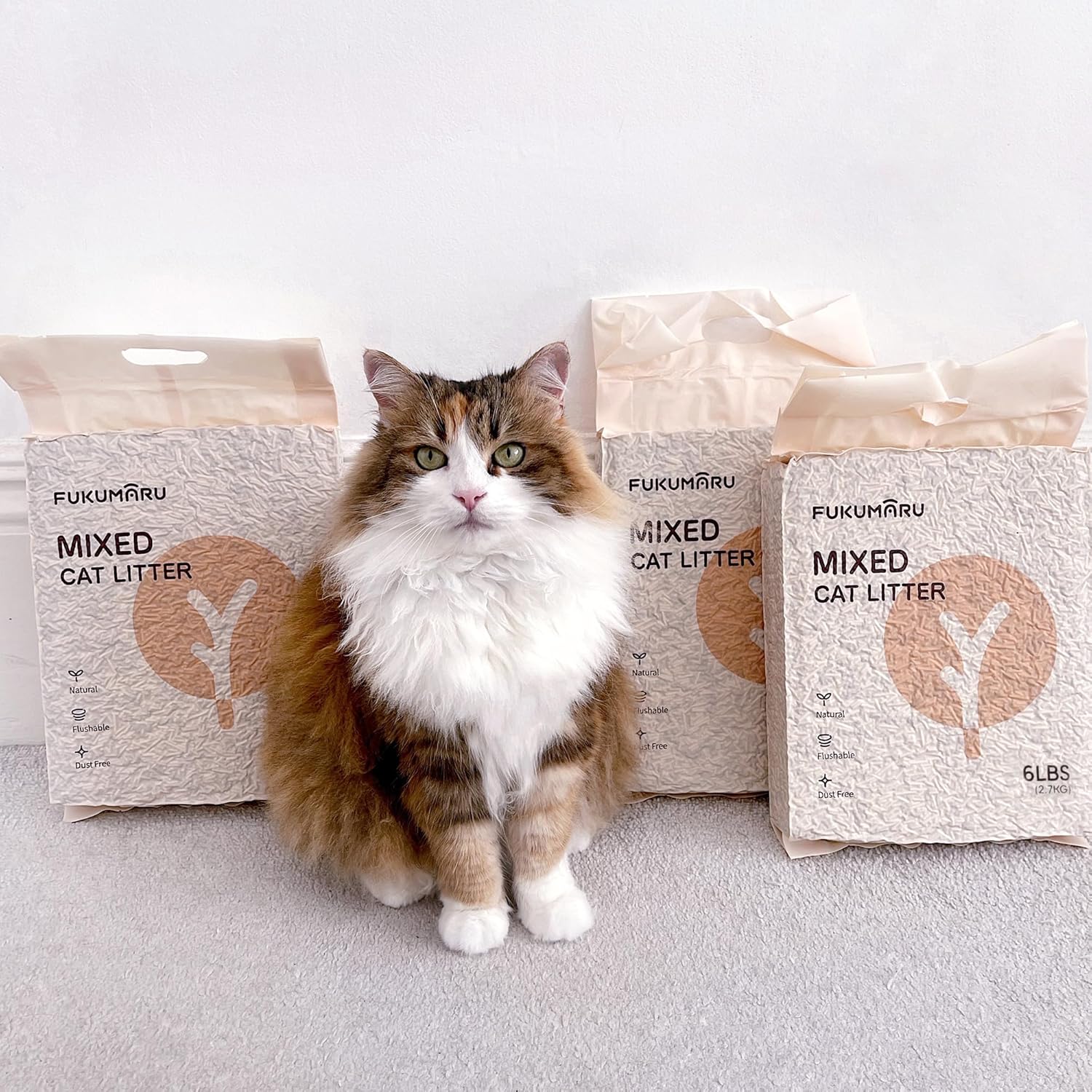 Tofu Cat Litter Clumping – Flushable, Odor Control