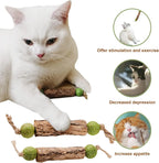 Natural Catnip Molar Stick Cat Tooth Cleaning Treat