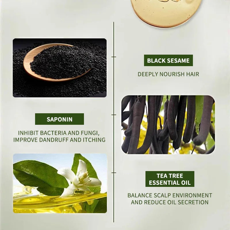 Herbal Shampoo Soap Bar for Hair Growth & Oil Control