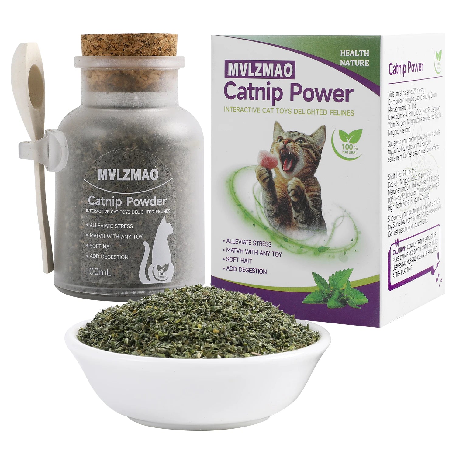 Silvervine Powder for Cats – Stimulating Cat Treat