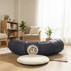 Foldable Cat Tunnel With Soft Cushion Pillow Set
