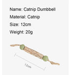 Natural Catnip Molar Stick Cat Tooth Cleaning Treat