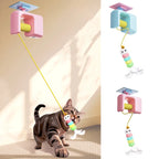 Rechargeable Interactive Flying Bird Toy for Cats