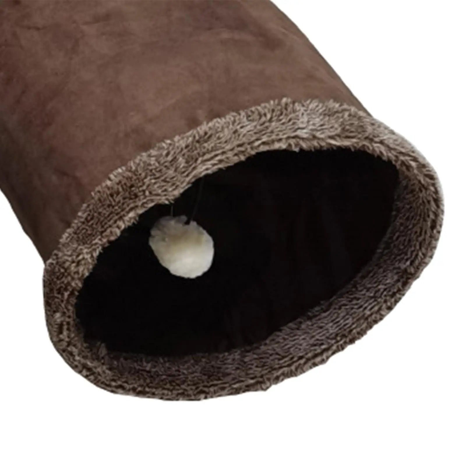 Portable Cat Tunnel Toy With Ball For Indoor Play
