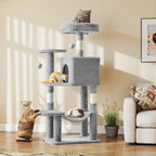 Tall Cat Tree Tower with Sisal Scratching Posts