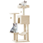 44-Inch Cat Tree Tower with Sisal Scratching Posts